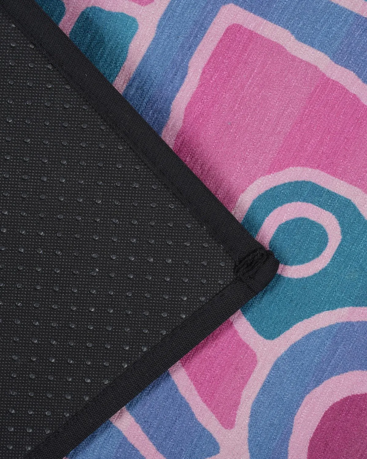 8mm Blue And Pink Mandala Yoga Mat Online | Grhamoy