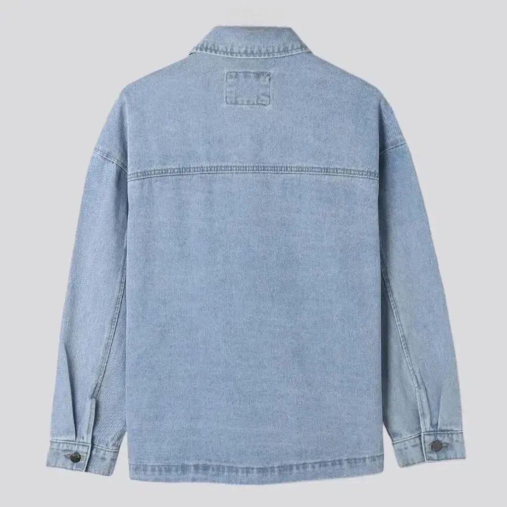 90s light-wash women's jean jacket