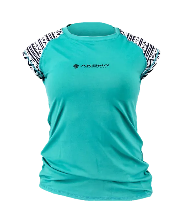 Akona Women's Short Sleeve Sun Shirt