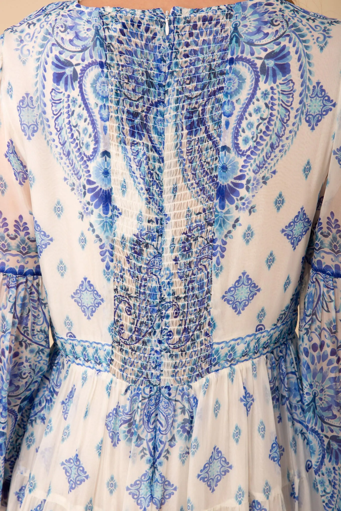 Alaia Maxi Dress - Blue