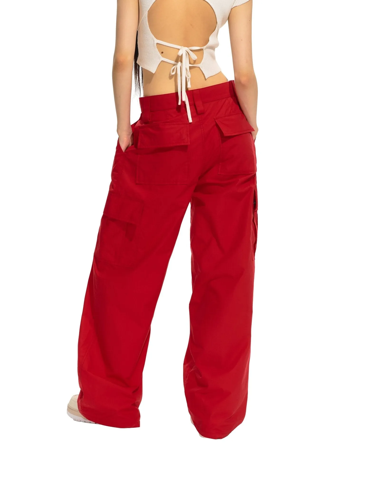 Baggy Jazz Pants Red