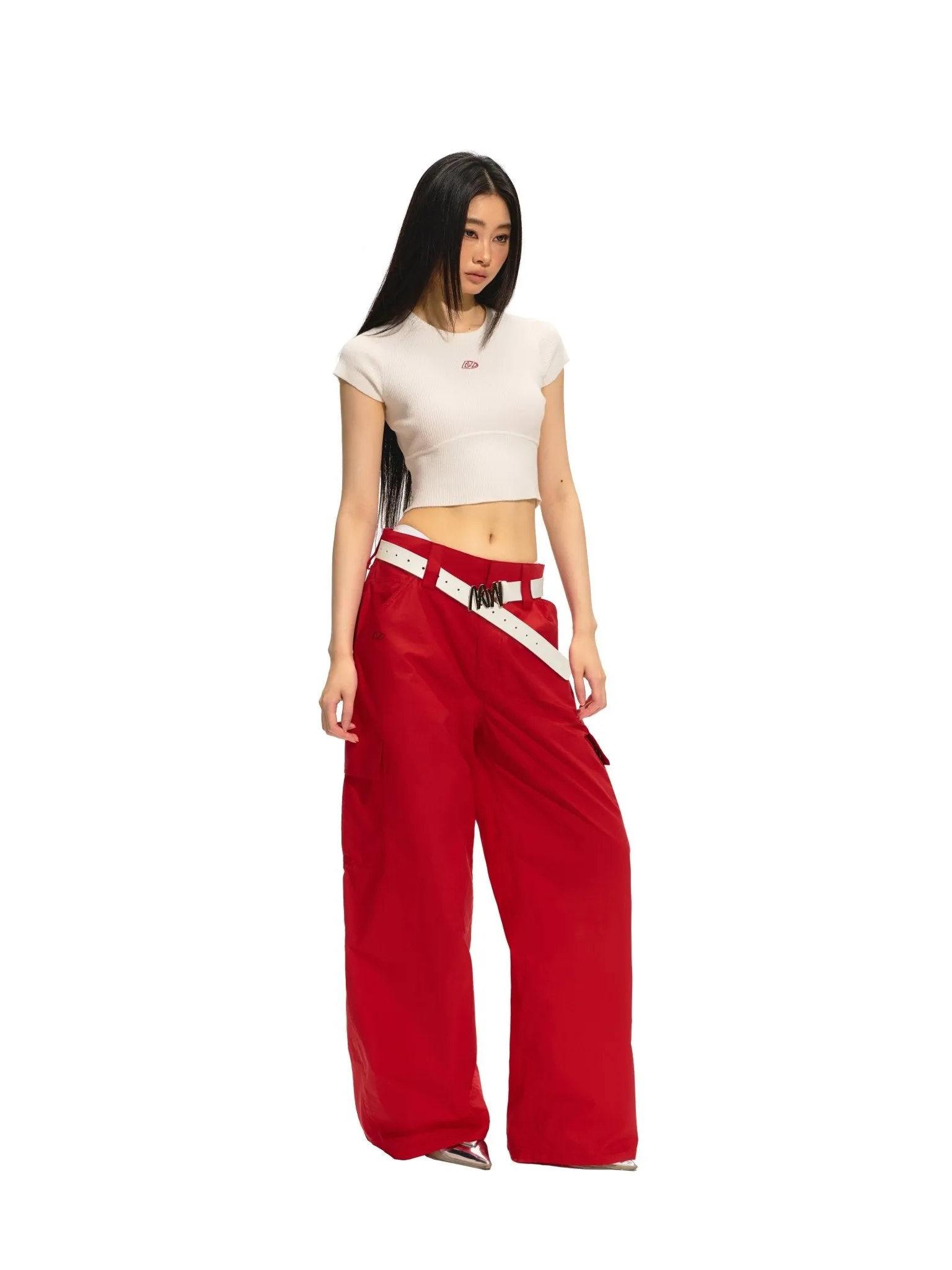 Baggy Jazz Pants Red