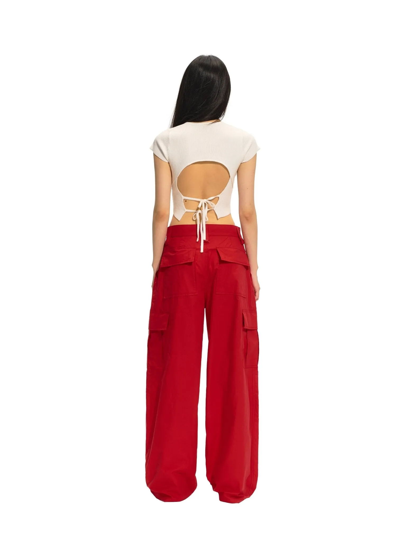 Baggy Jazz Pants Red