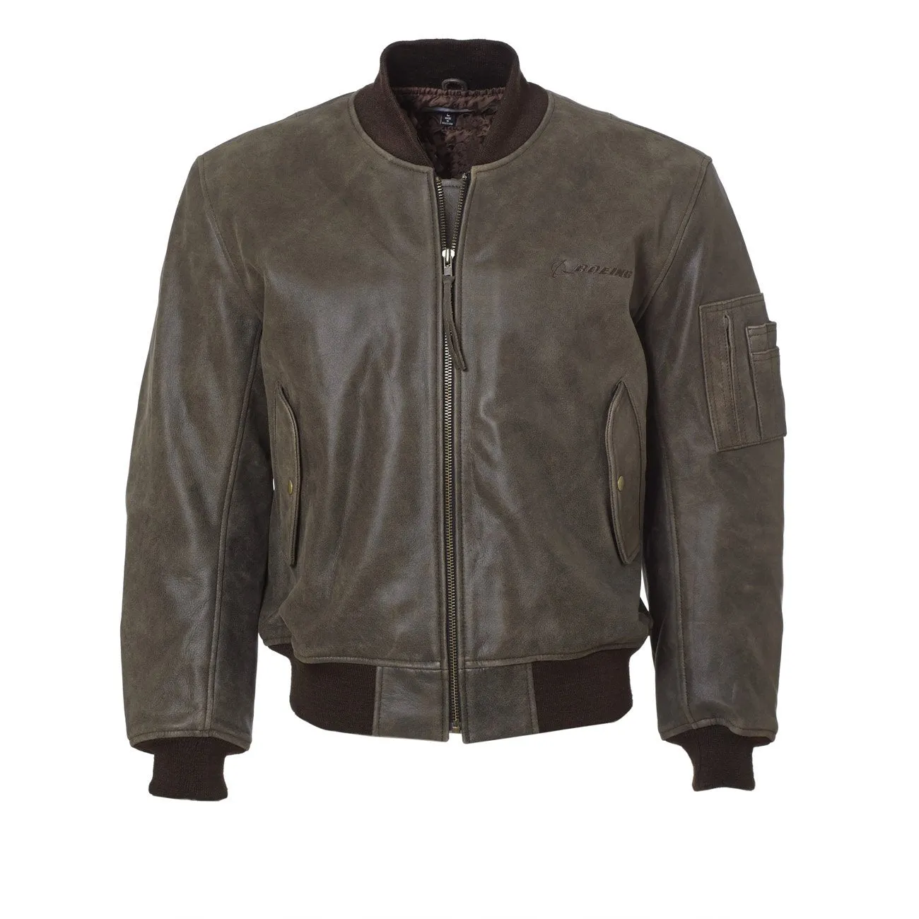 Boeing MA-1 Leather Coat