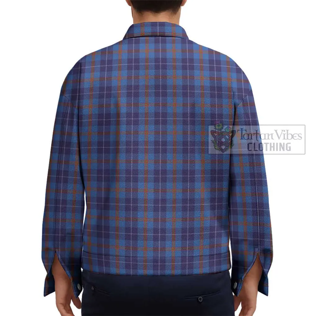 Bryson Tartan Unisex Lapel Cotton Jacket