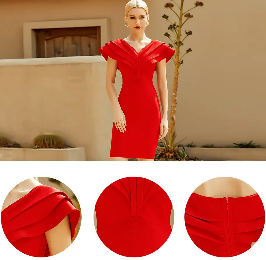 Burning Love Midi Dress