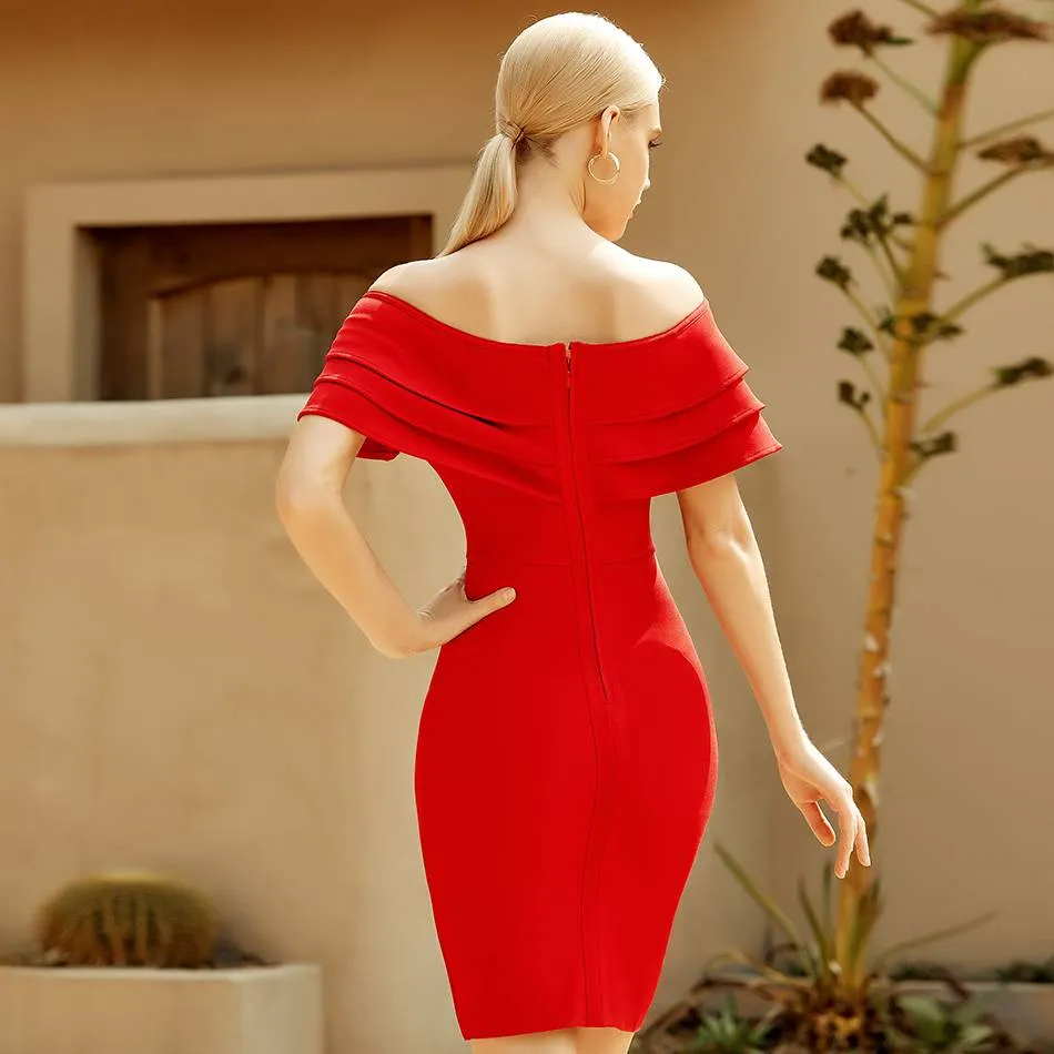 Burning Love Midi Dress