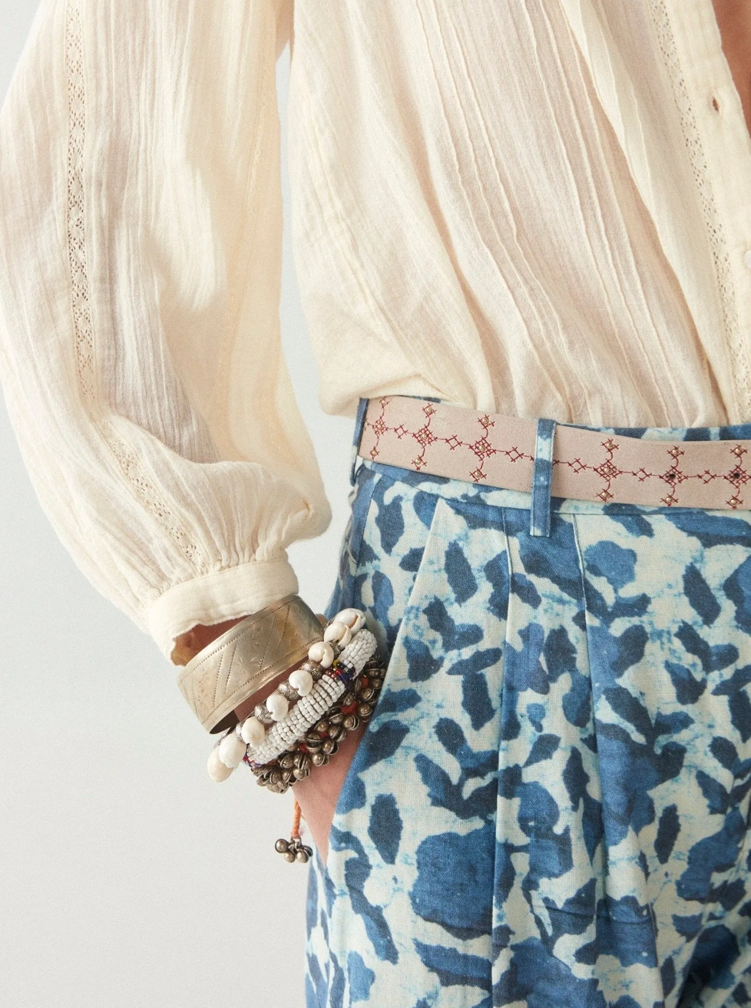 Cartago Belt - Sahara Beige