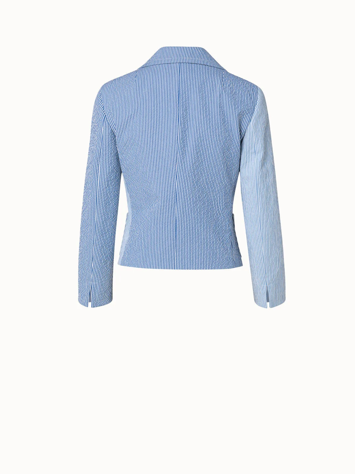 Cotton Stretch Seersucker Jacket