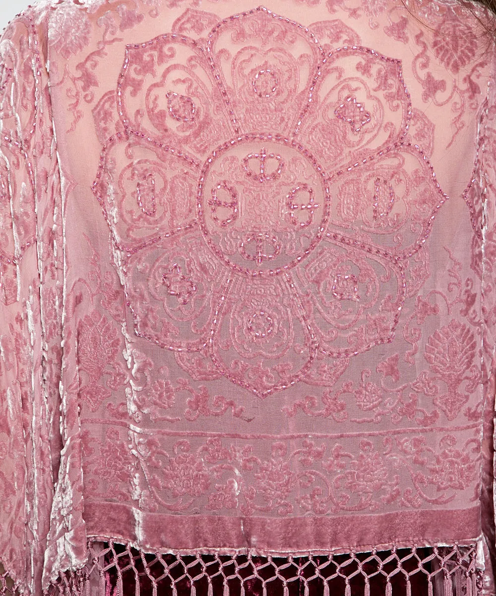 CRIMSON AND CLOVER SHORT KIMONO