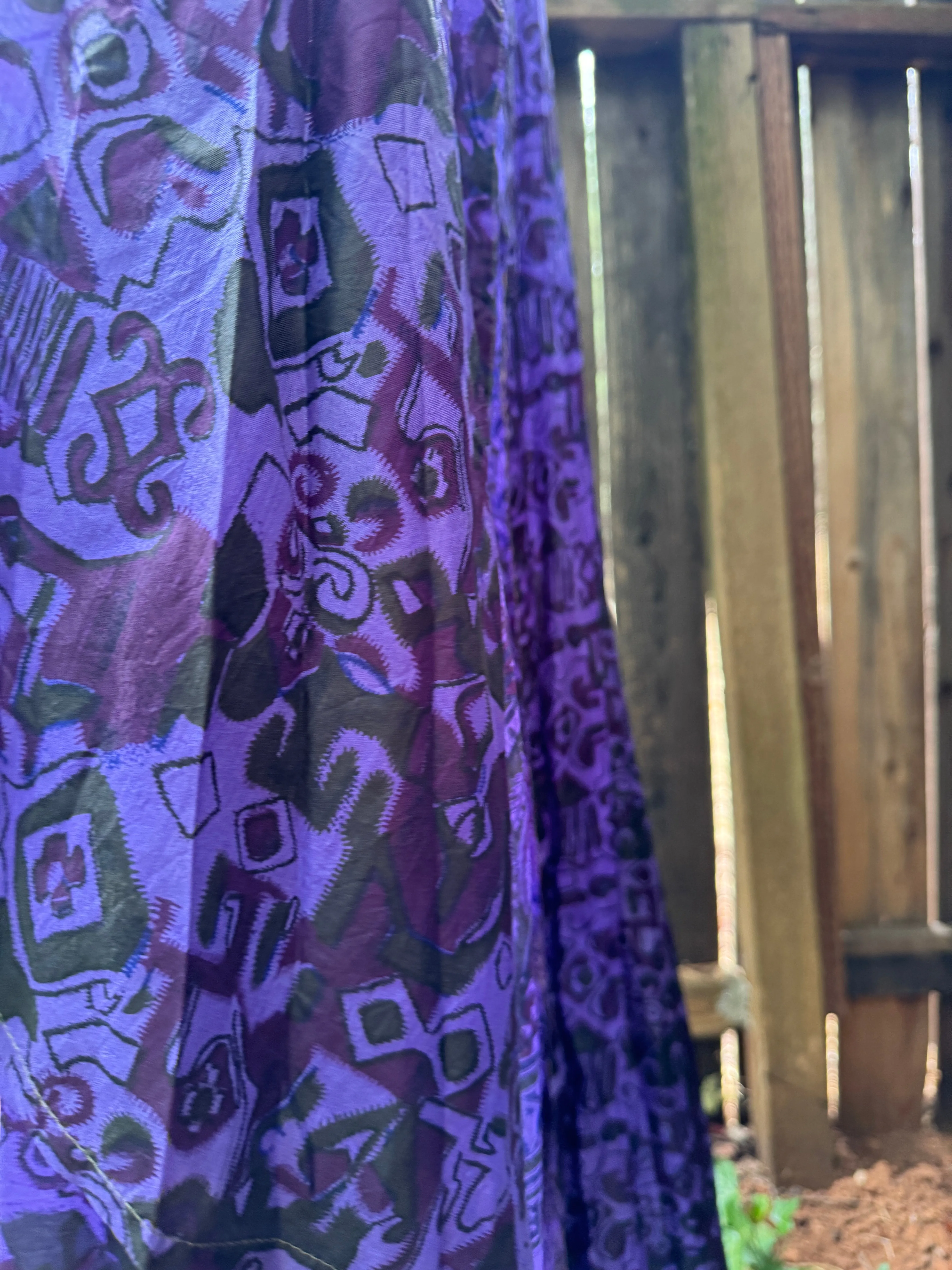 Femme Kimono - Bright Purple - XL