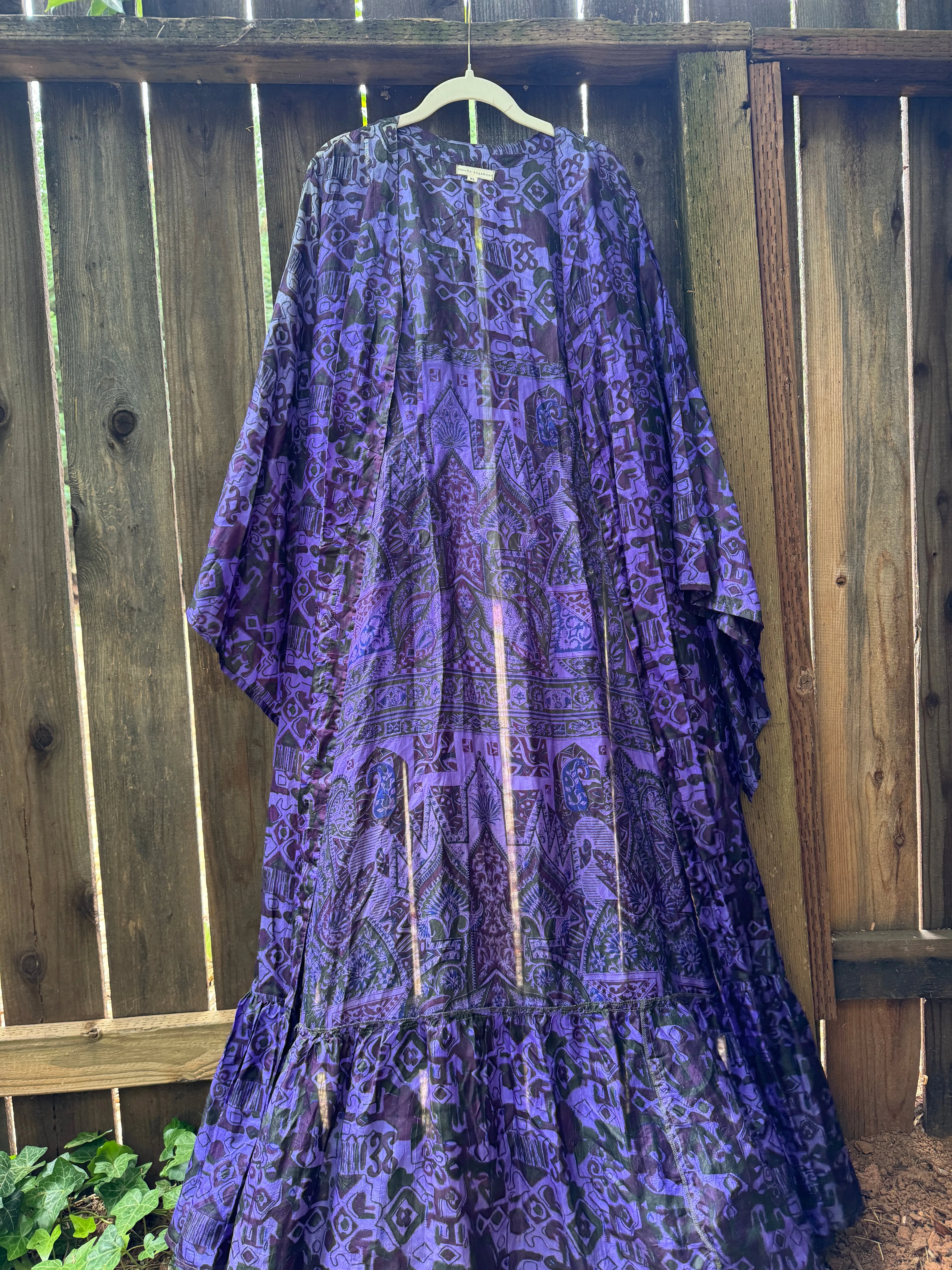Femme Kimono - Bright Purple - XL