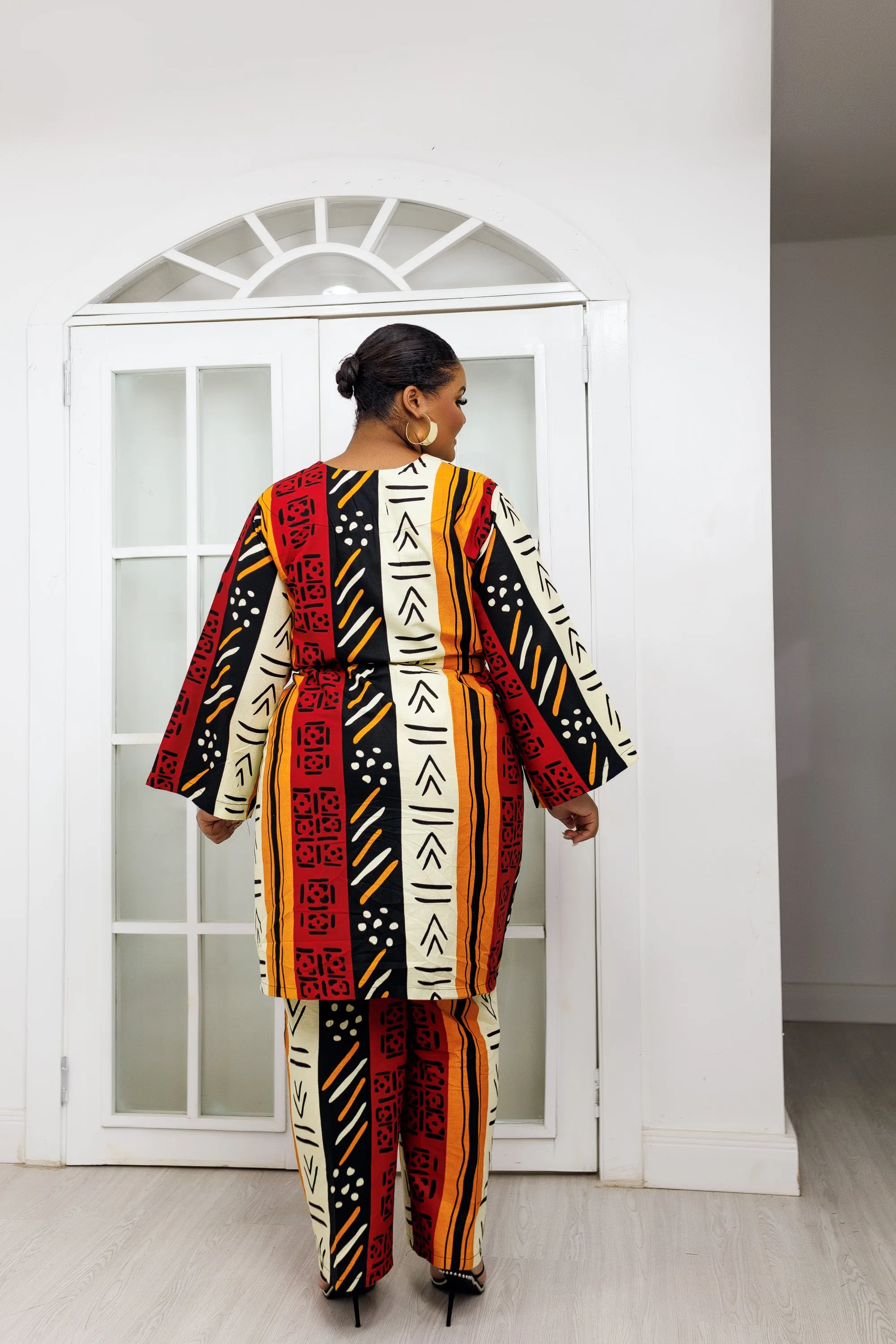 FOLAMI AFRICAN PRINT KIMONO