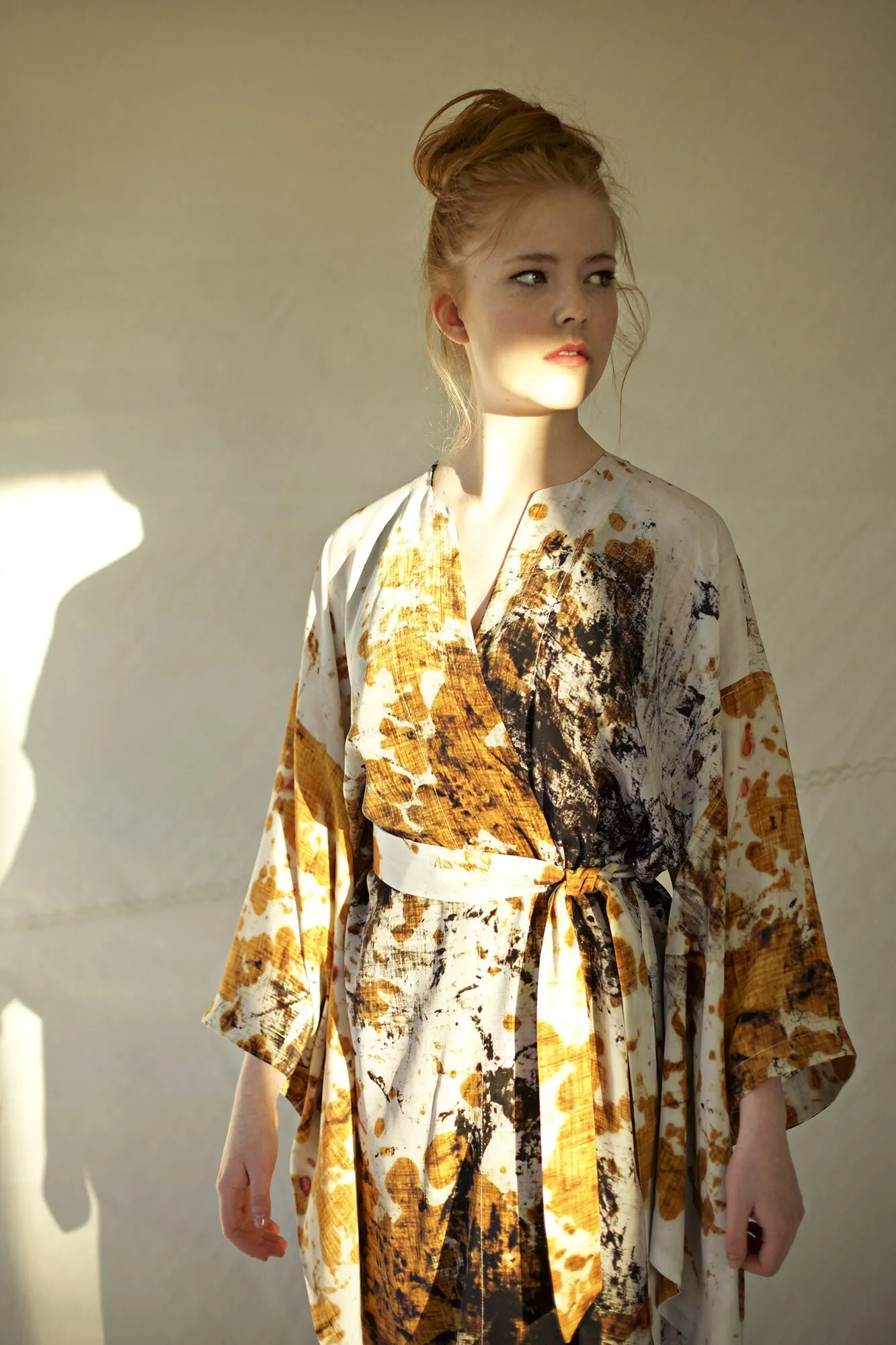 Framtiden Kimono Long Orange