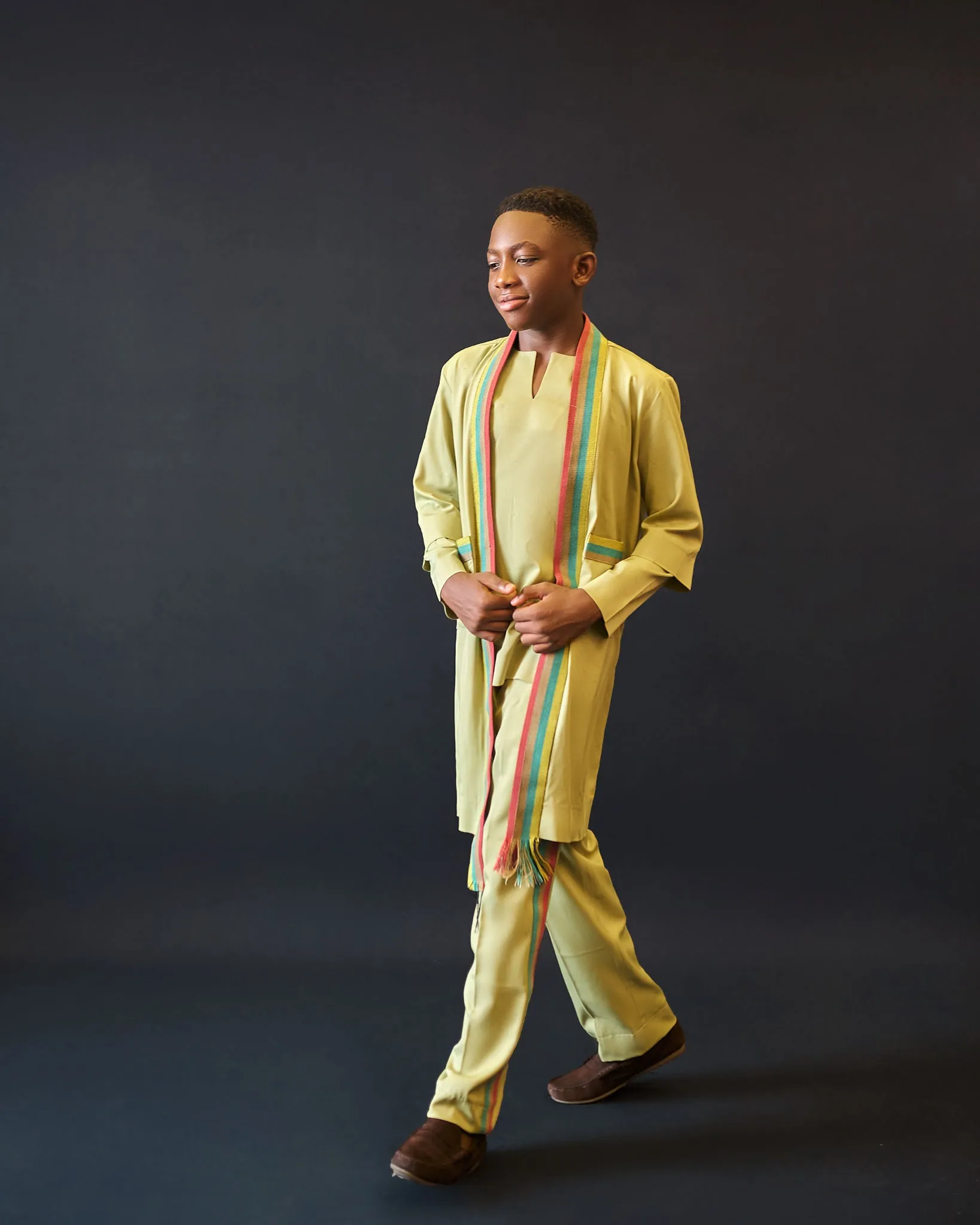 Hand-Painted Kimono Set