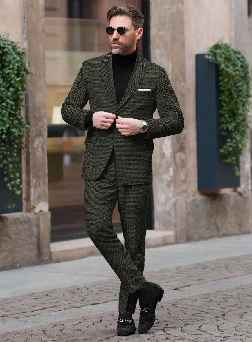 Italian Wool Silk Linen Cristobal Suit