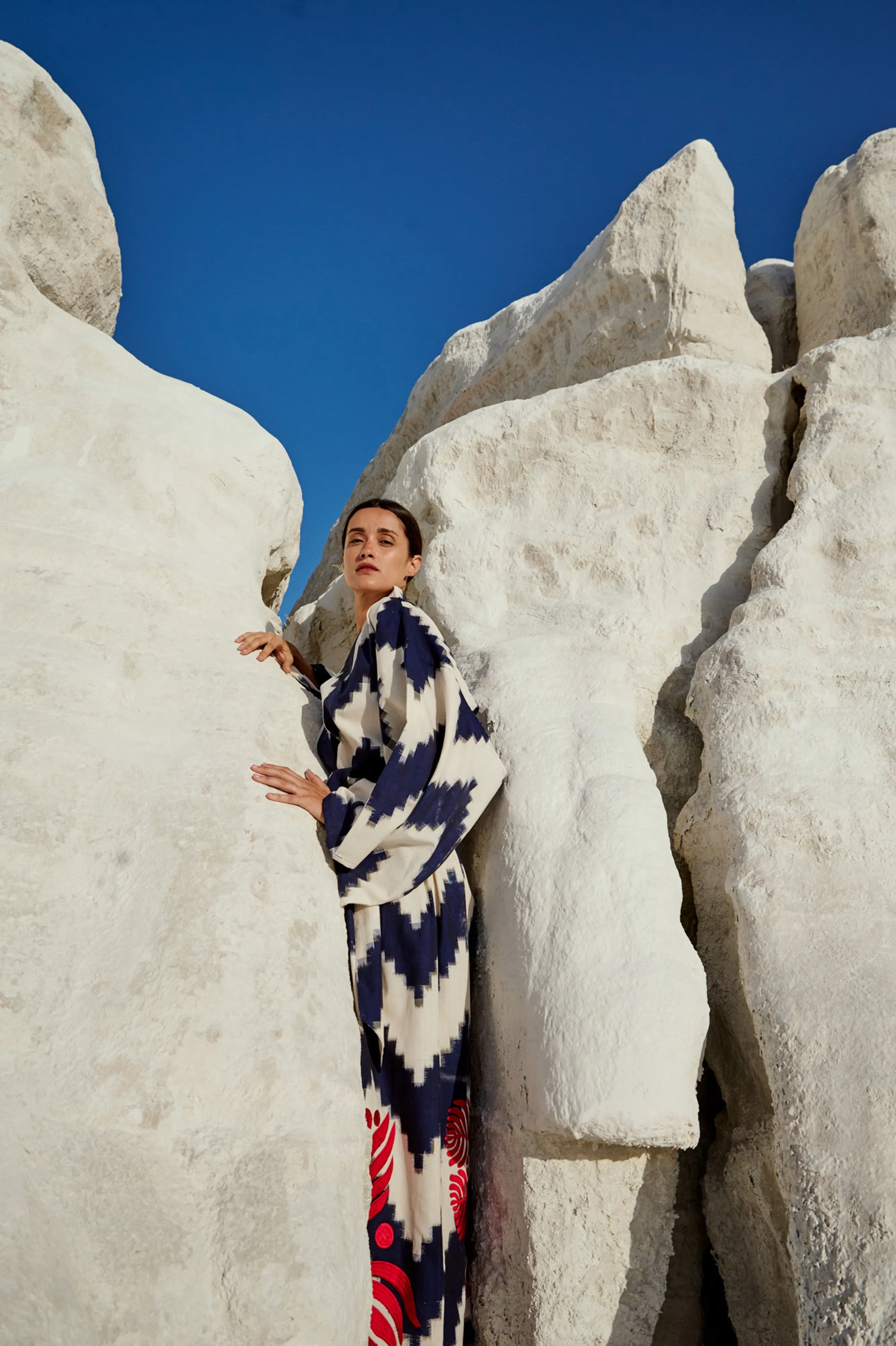 Jain Blue Kimono