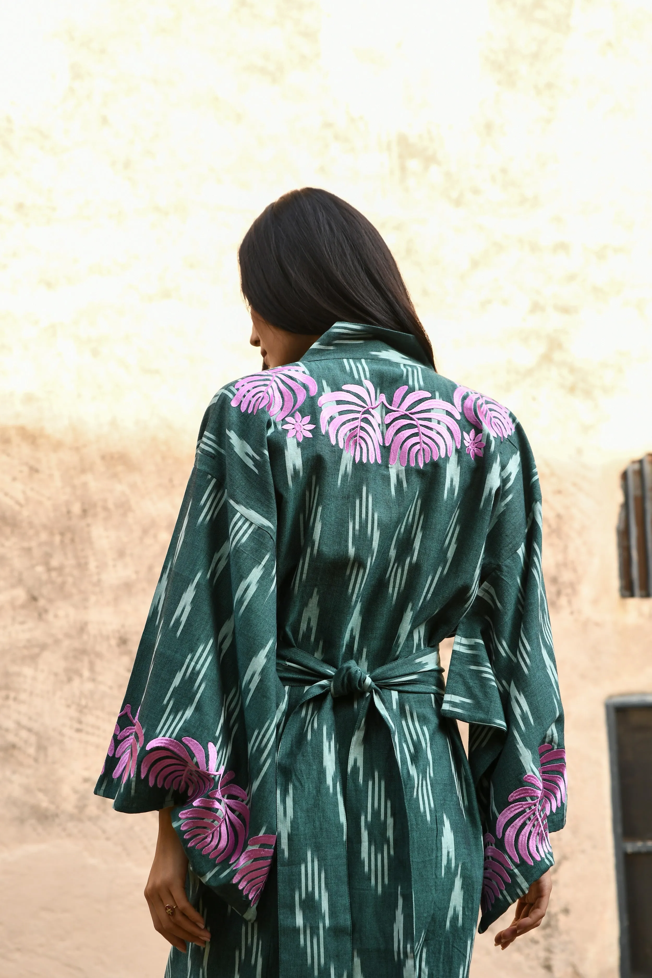 Jaisal Pink Kimono
