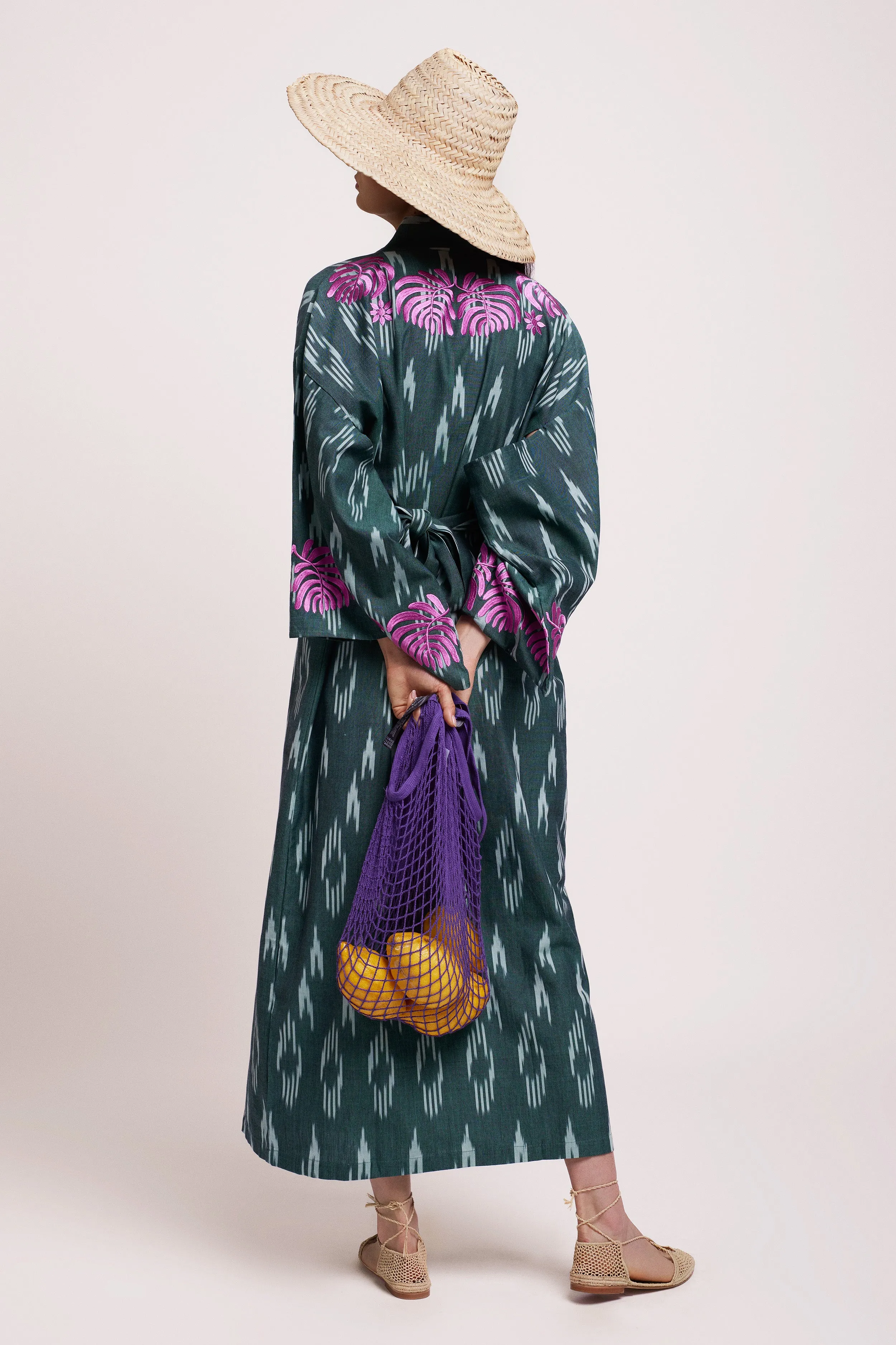 Jaisal Pink Kimono