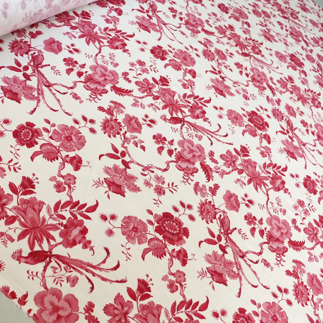 Jannah Red - Liberty Sycamore Linen