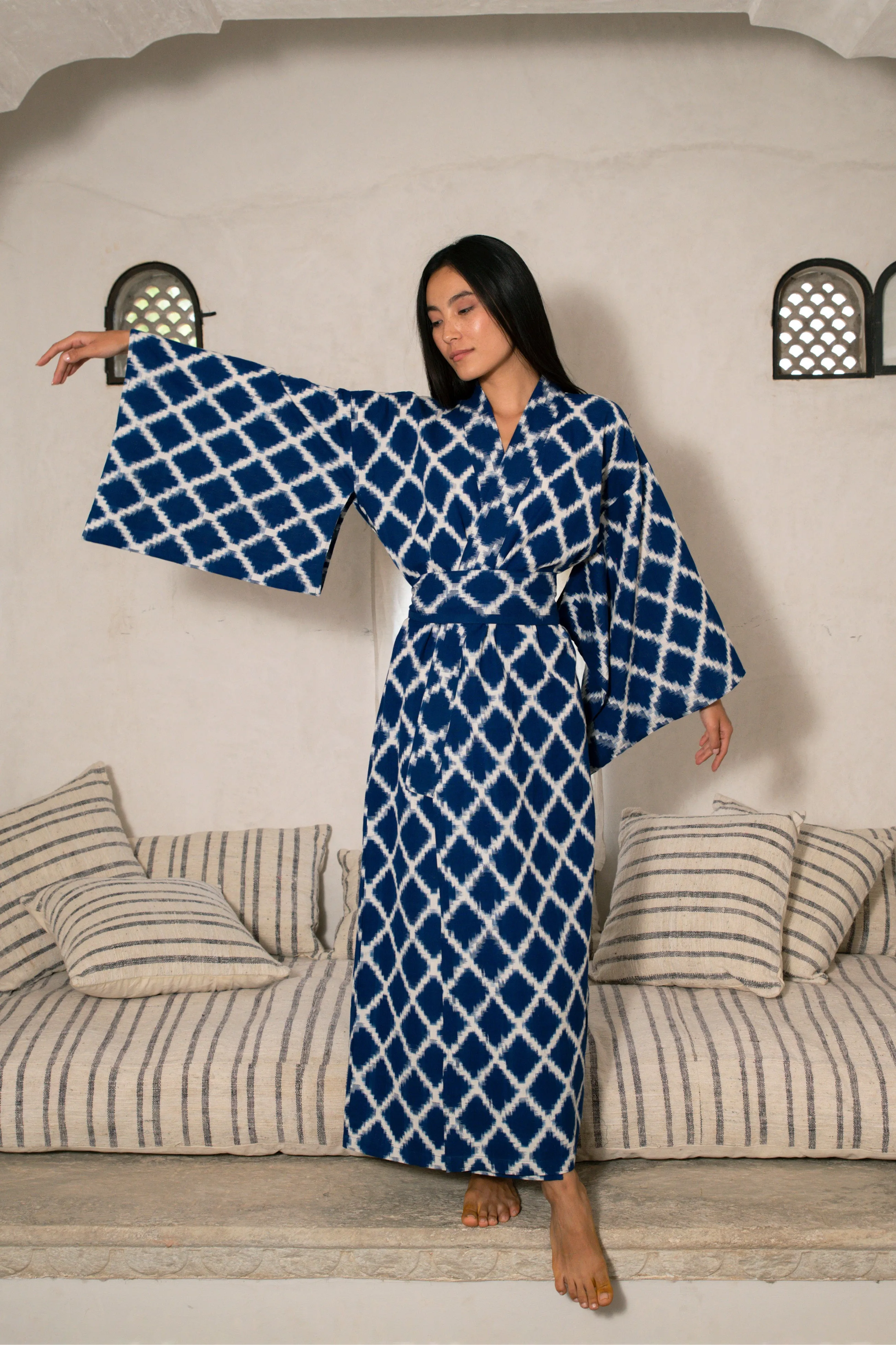 Khatoo Blue Kimono