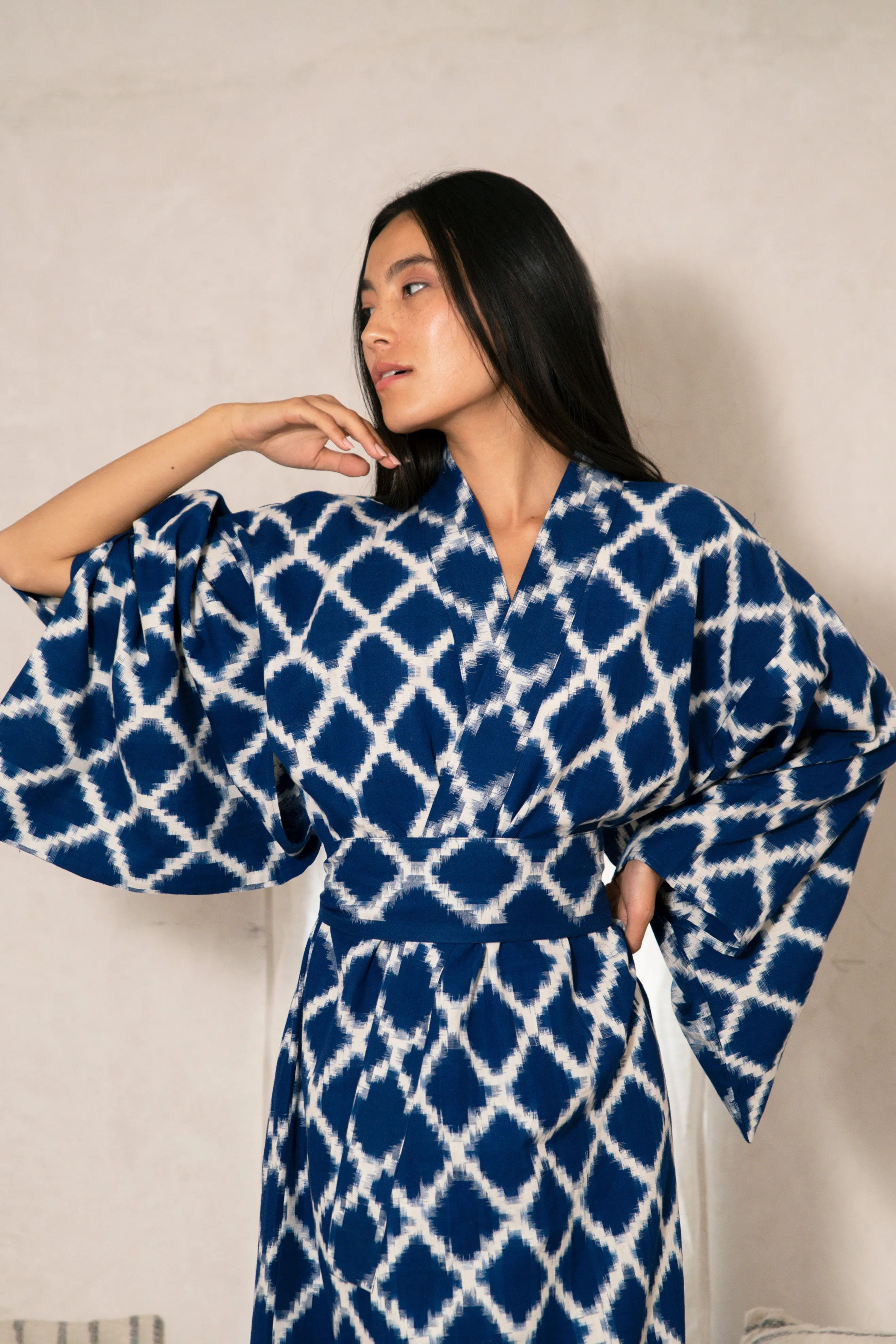 Khatoo Blue Kimono