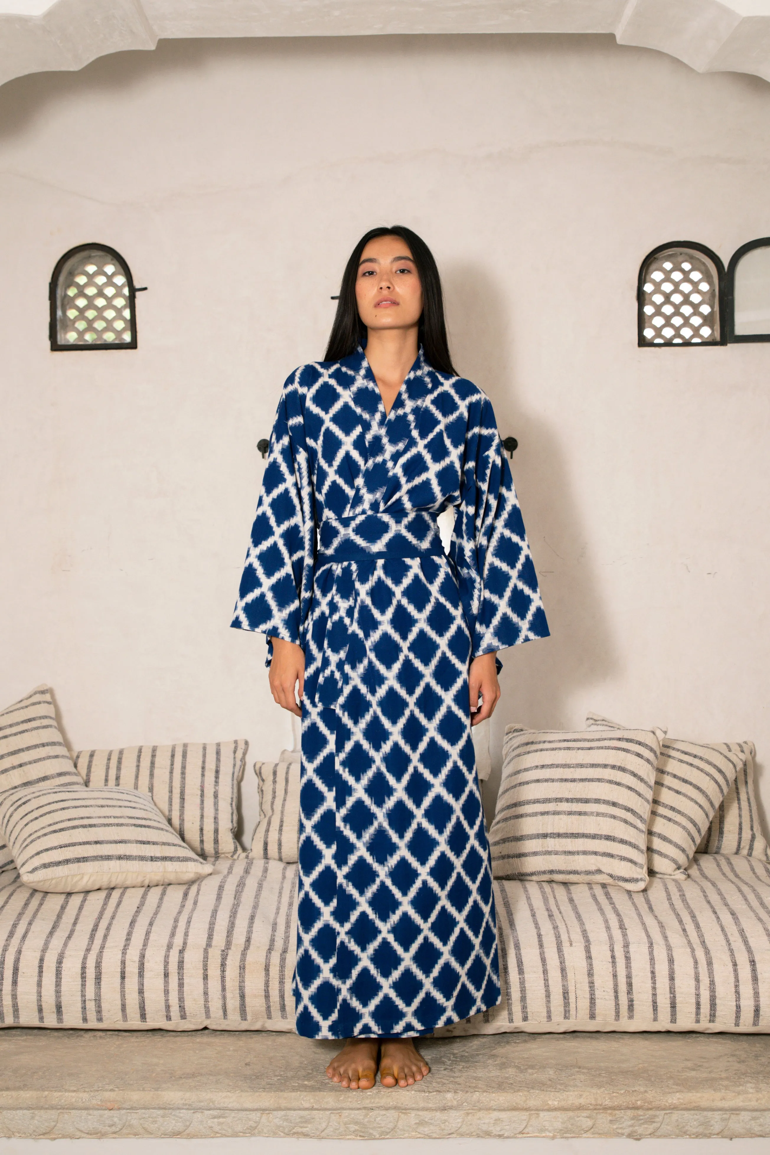 Khatoo Blue Kimono
