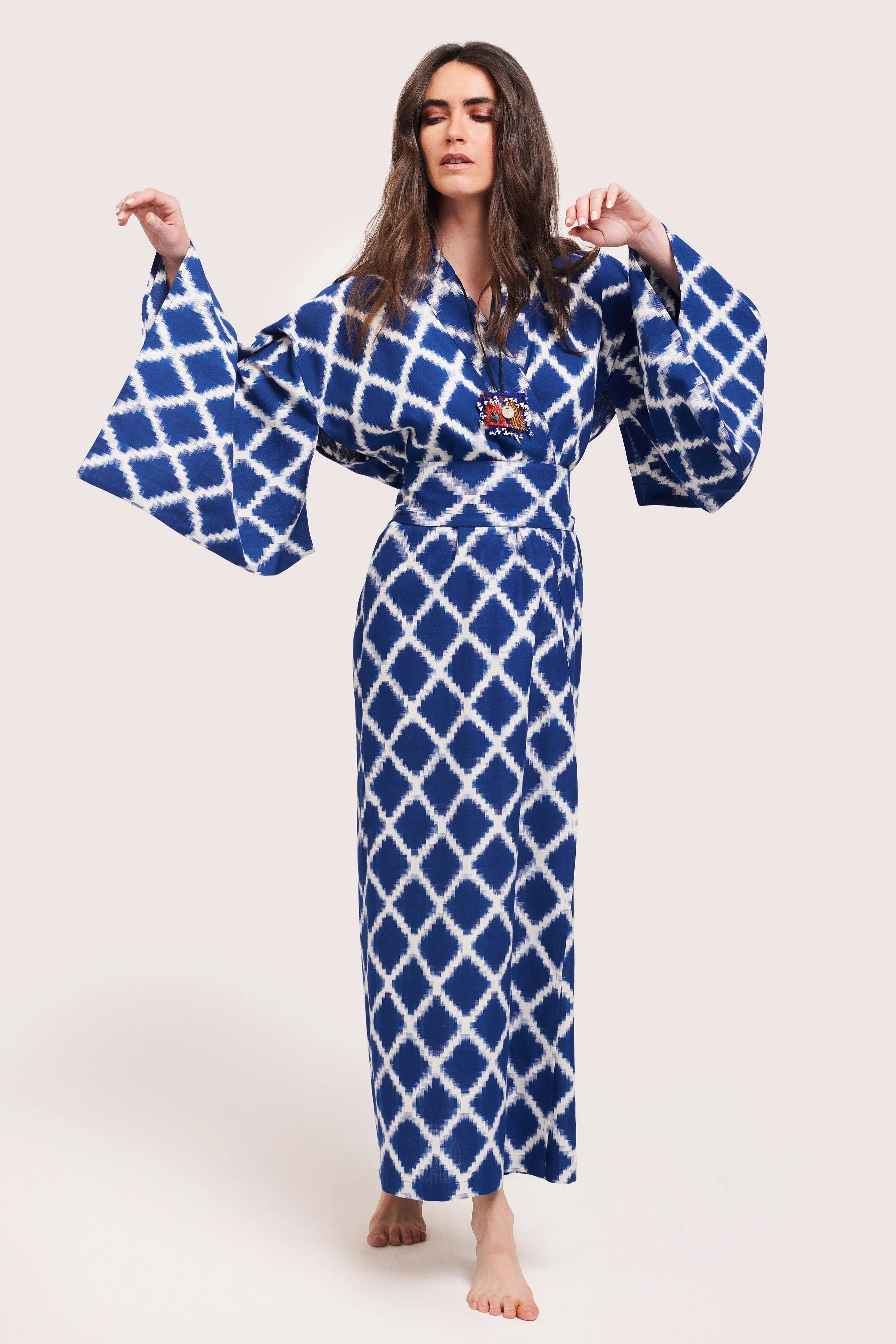 Khatoo Blue Kimono