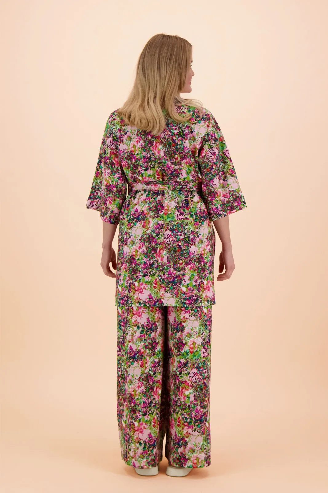 Kimono Blooming Forest Bright
