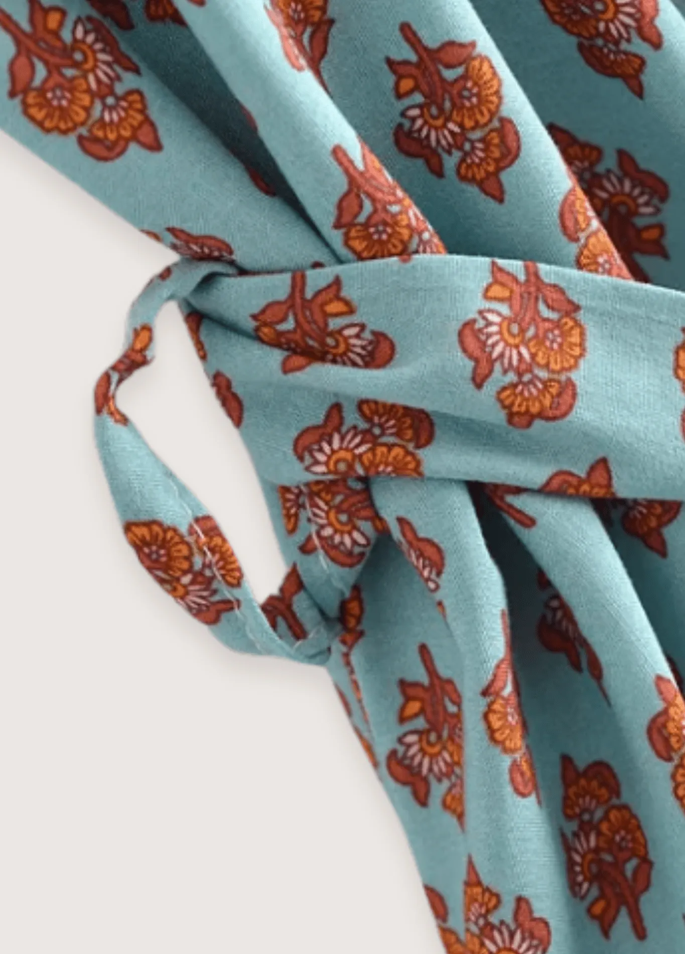 Kimono long turquoise | Daisy Bohème
