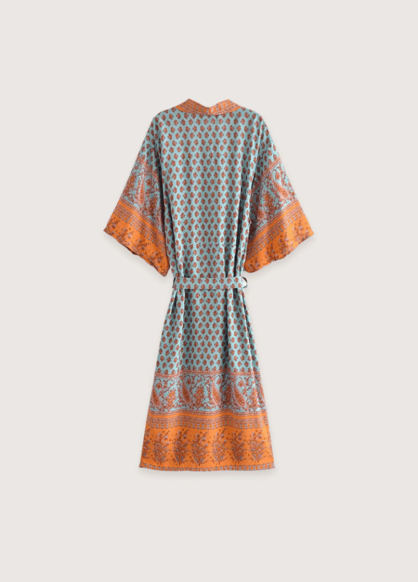 Kimono long turquoise | Daisy Bohème