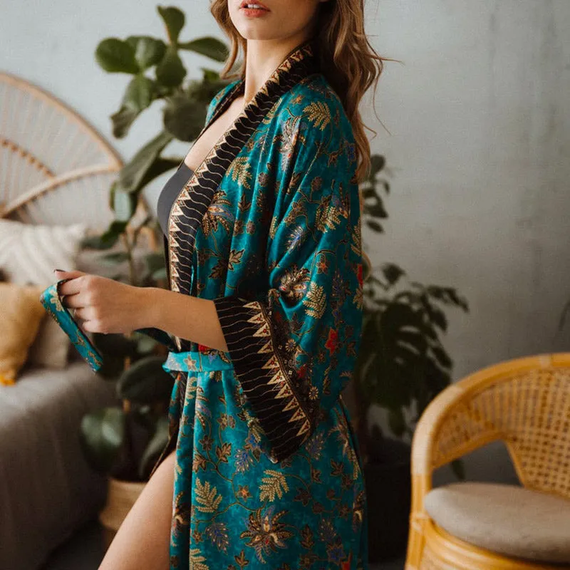 Kimono Soie Femme Luxe