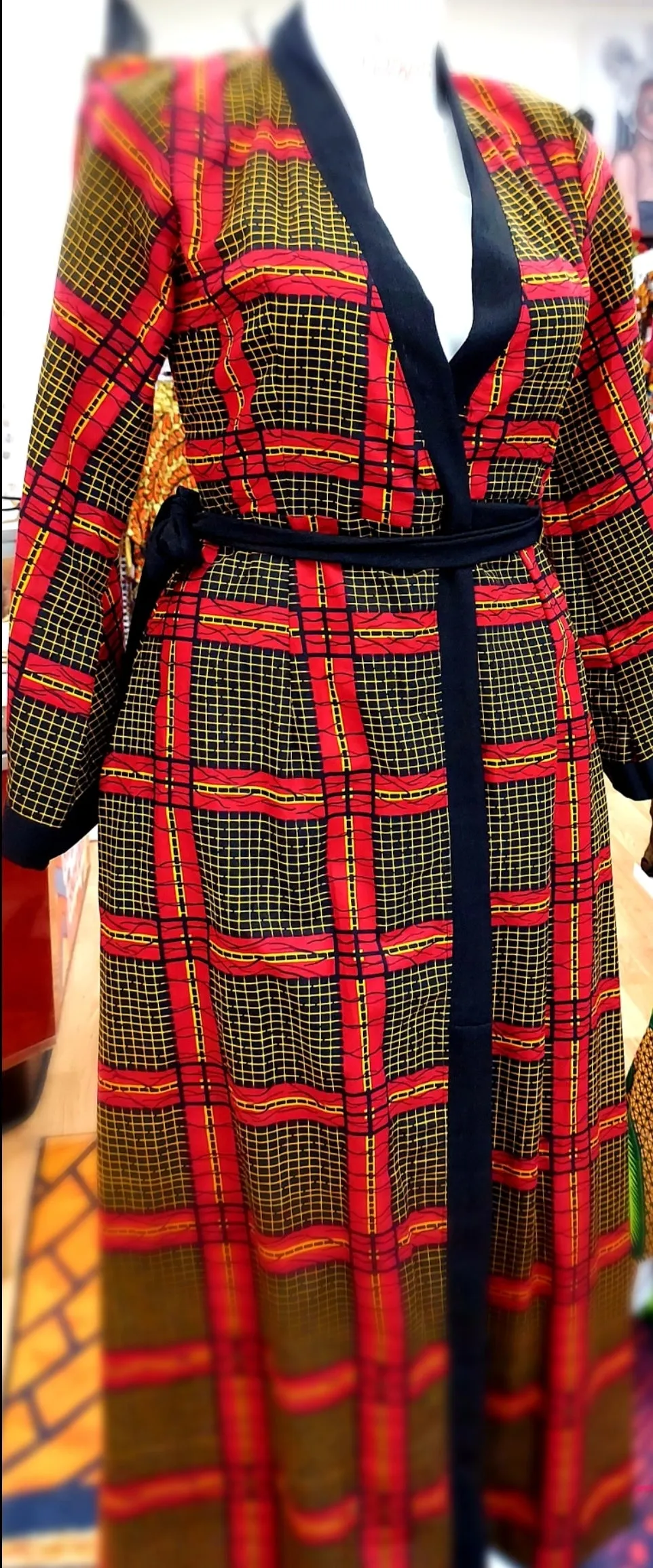 Kimono Wrap Dress | Long | Geri's Bluffing Boutique