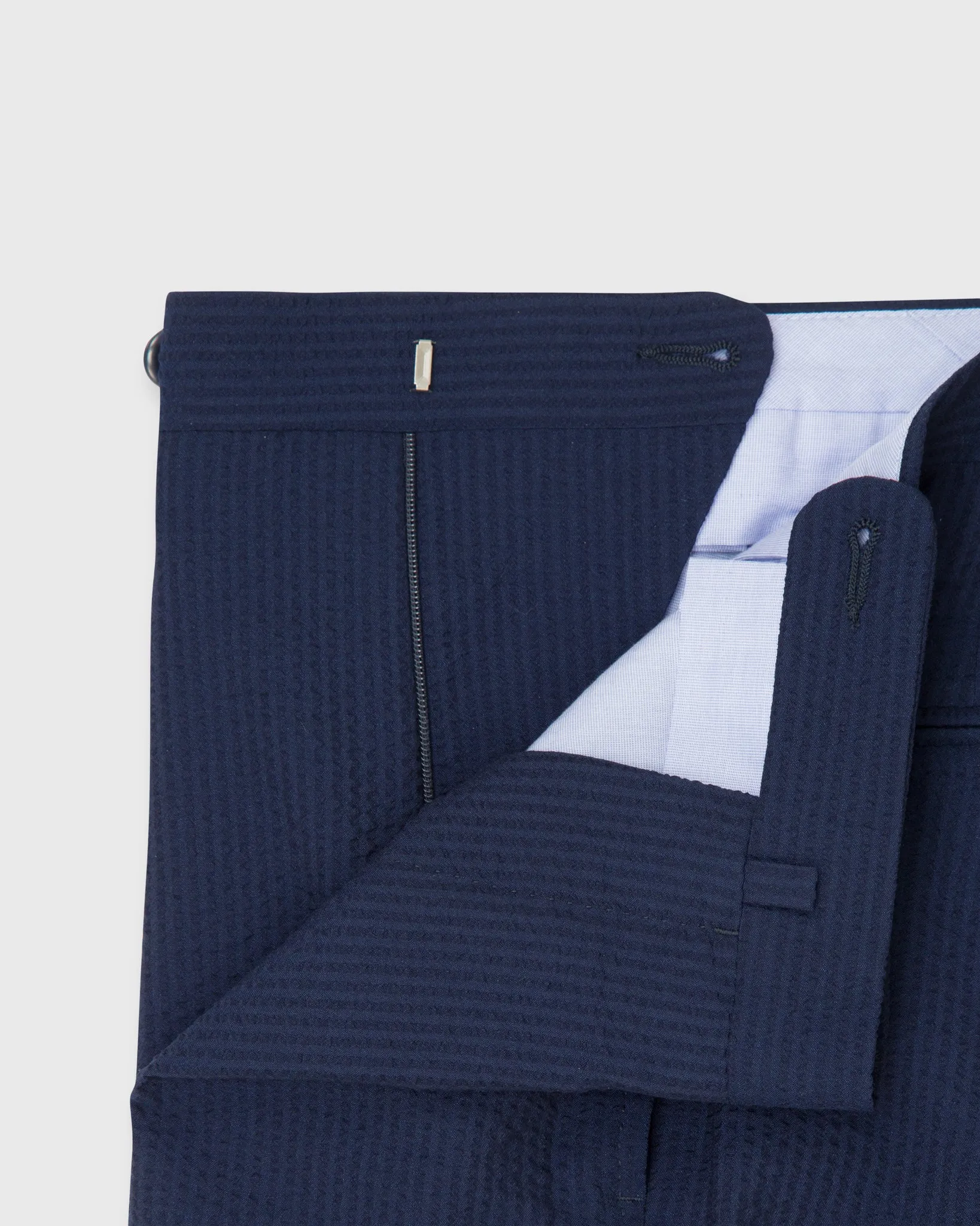 Kincaid No. 3 Suit in Navy Seersucker