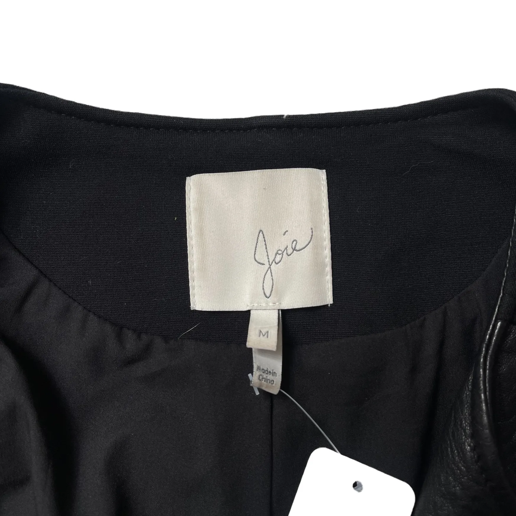 Leather & Fabric Jacket - M