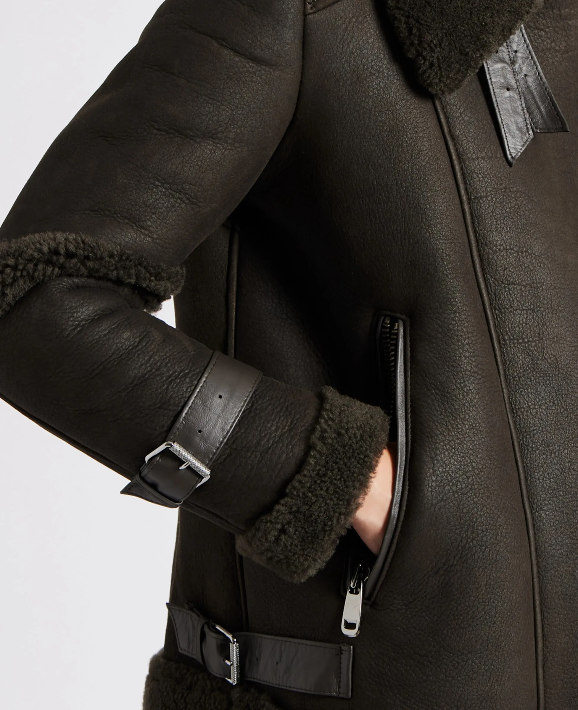Leather Aviator Jacket