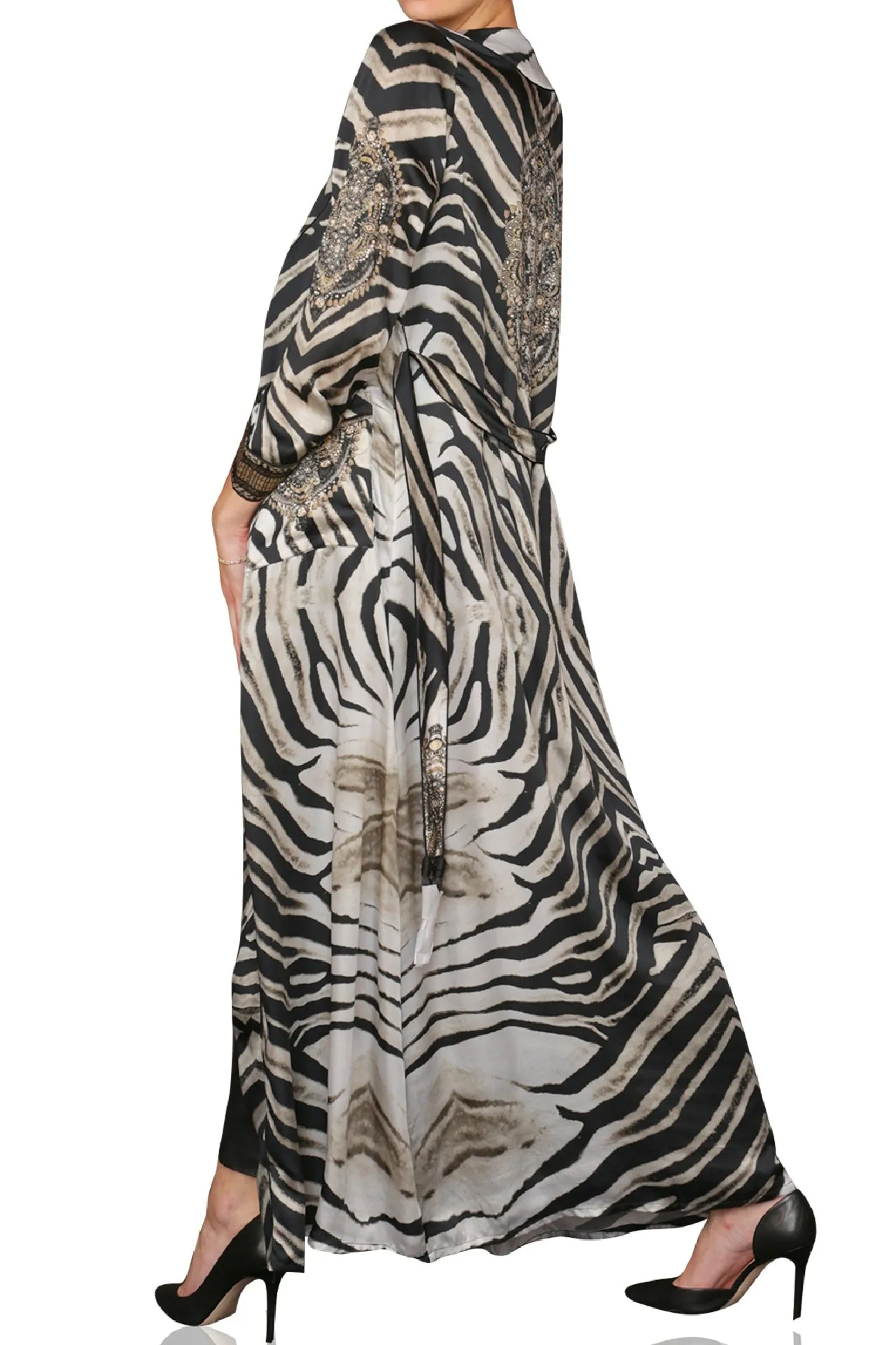 Long Kimono Robe Womens