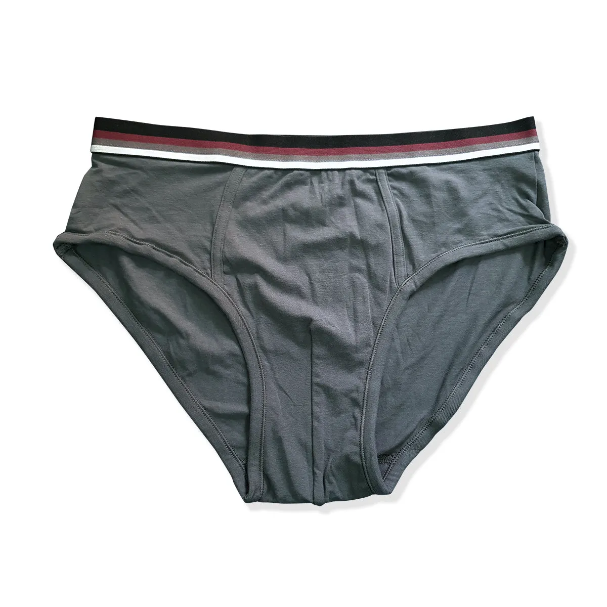 Men's Mid Rise High Quality Cotton Underwear Briefs
