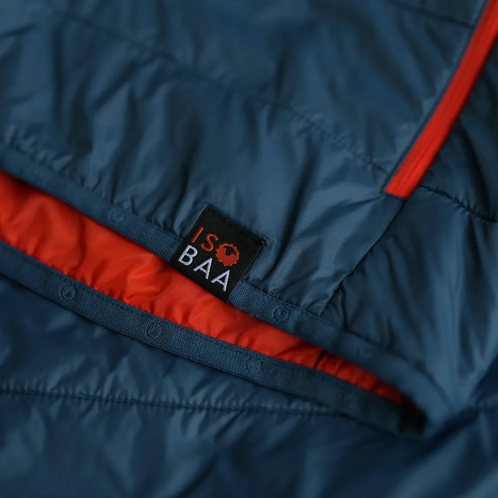 Mens Packable Insulated Jacket (Petrol/Orange)