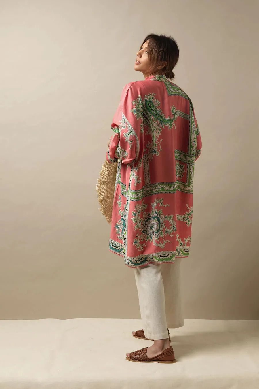 One Hundred Stars Collar Kimono