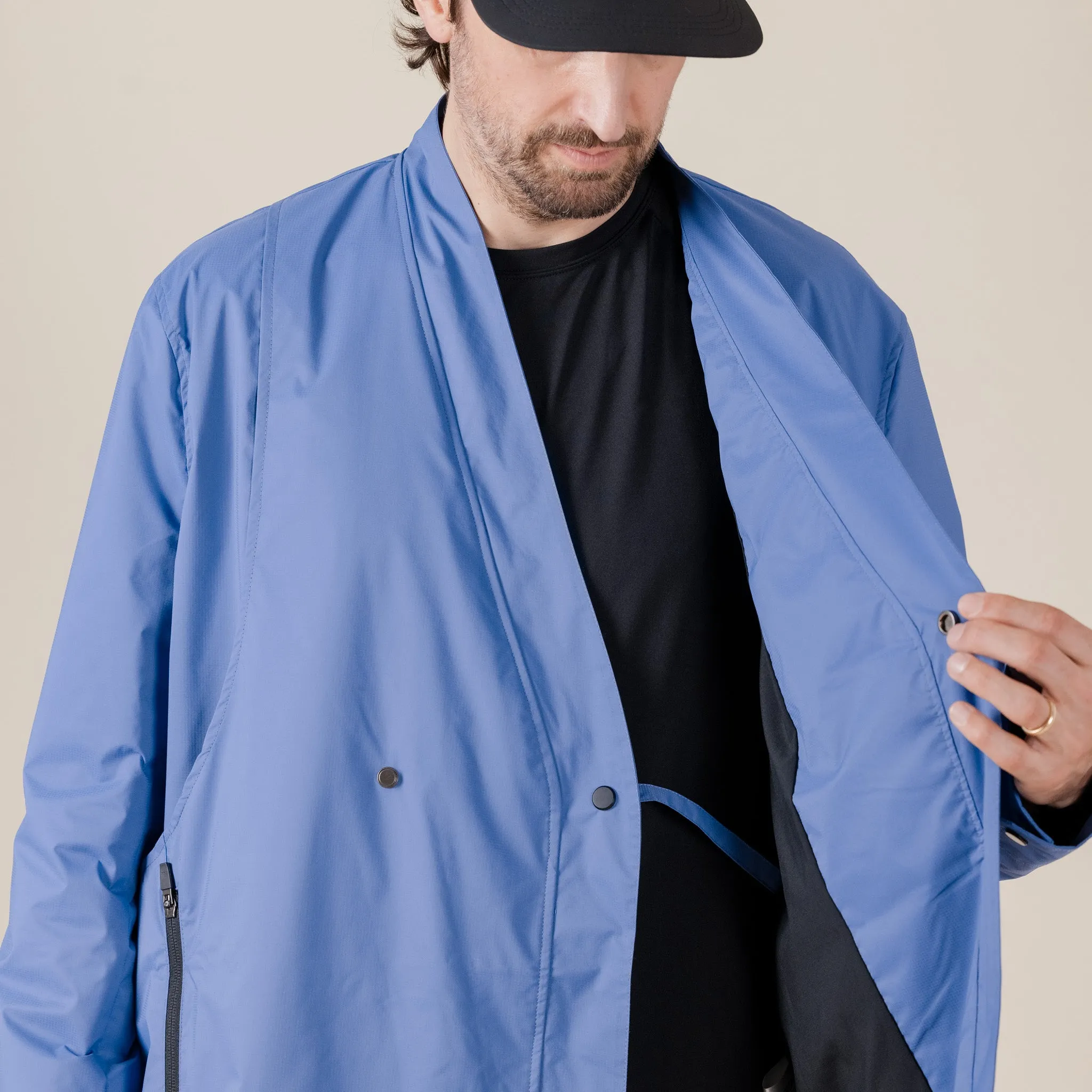 Oqliq - Water Noragi Jacket - Veri Peri (Blue)