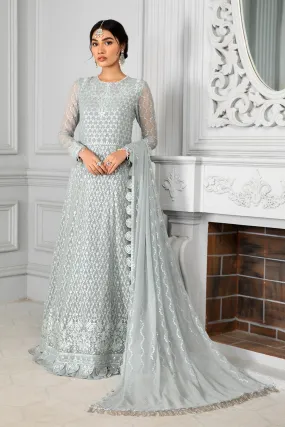 Pishwas Dress Pakistani in Light Grey Shade #PF326
