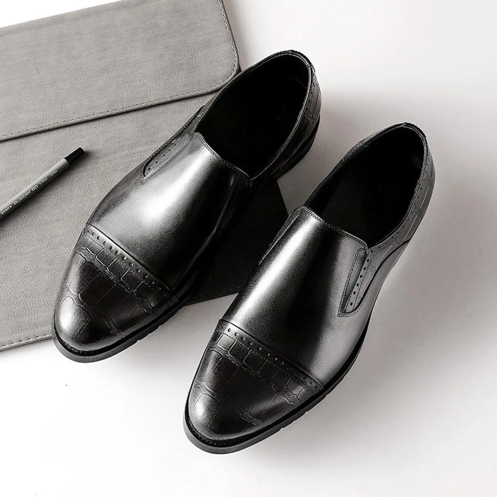 Pointed Captoe Business Oxford for men