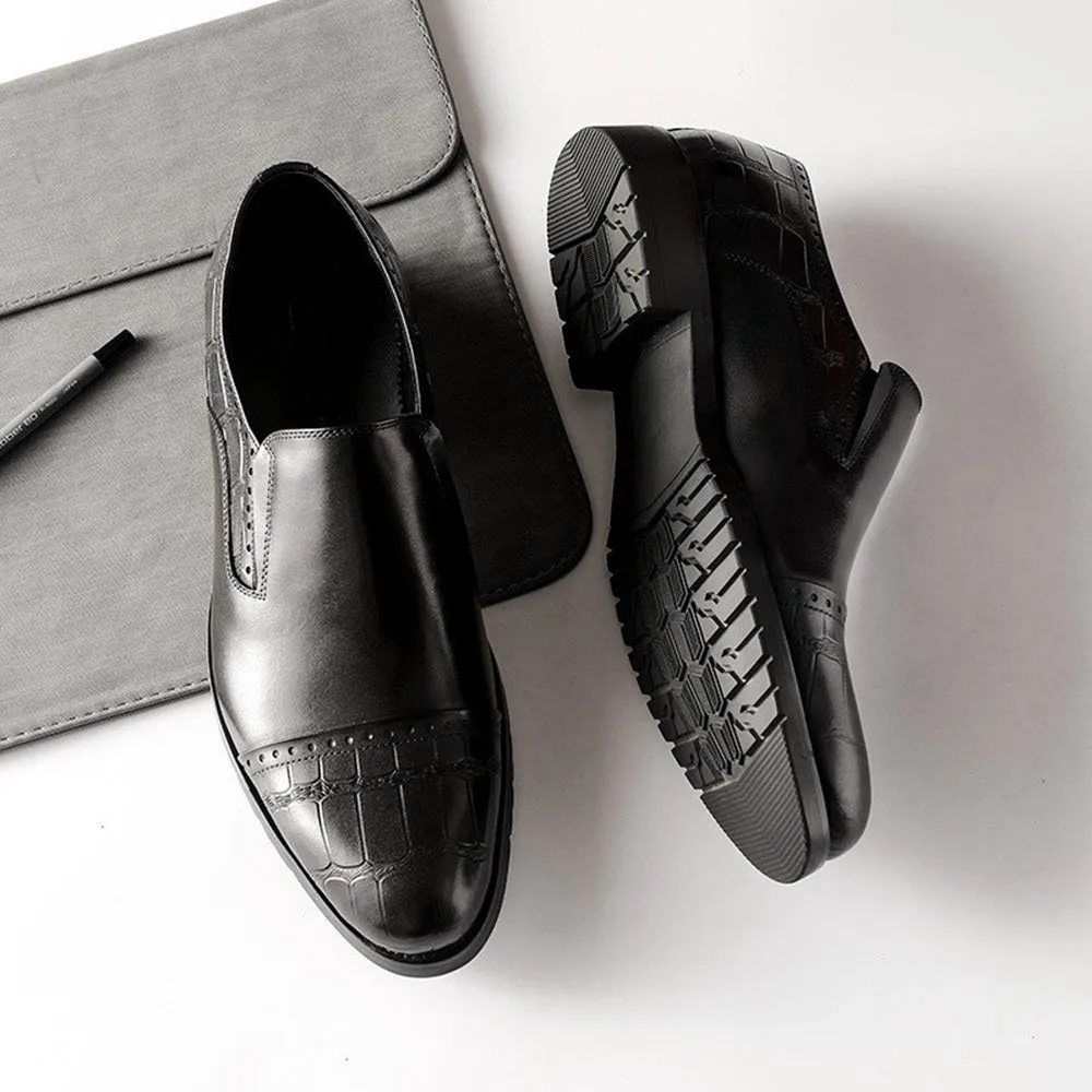Pointed Captoe Business Oxford for men