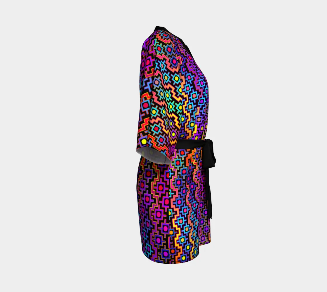 Rainbow Healing Kimono Robe