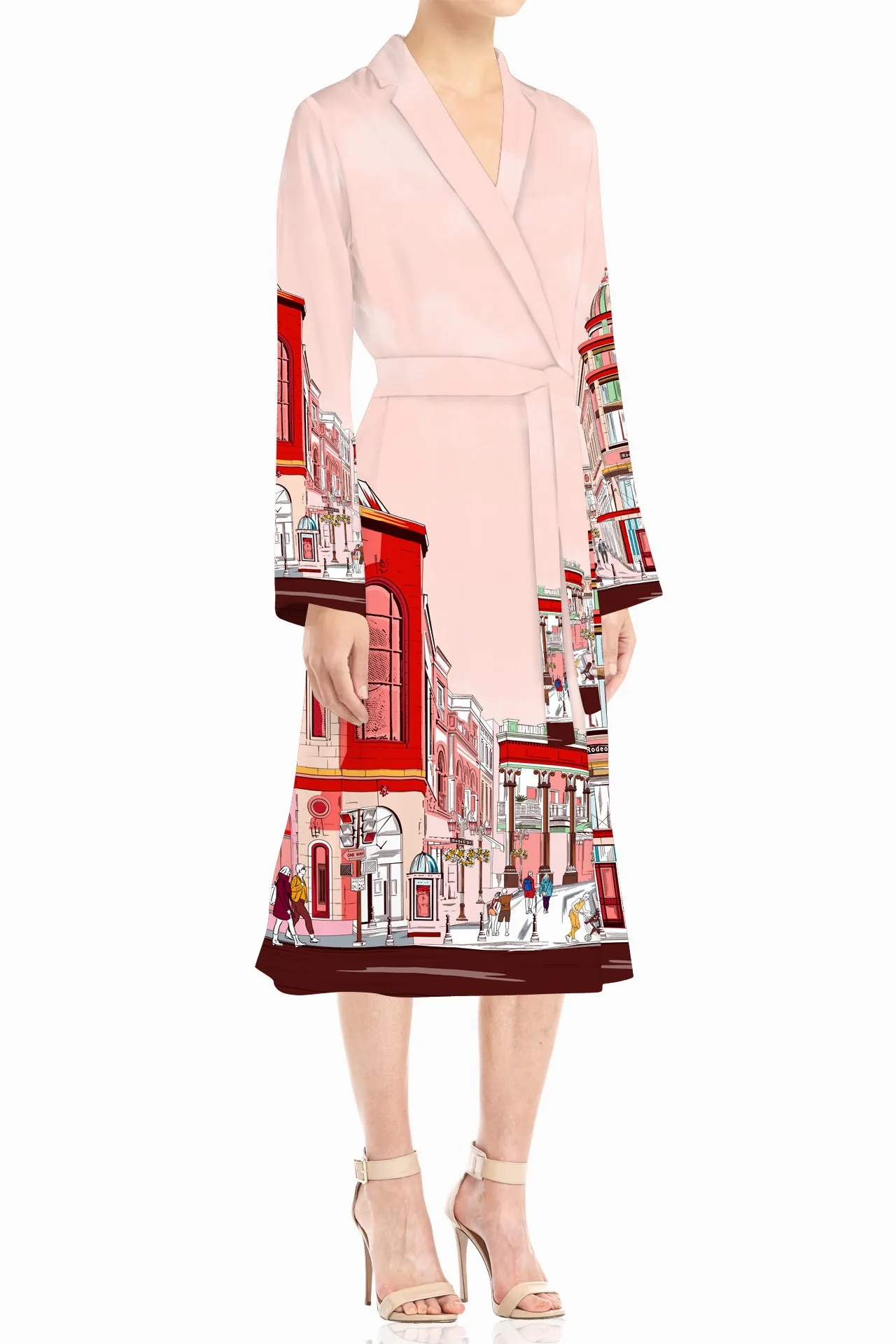 Rodeo Drive Print Robes & Kimonos