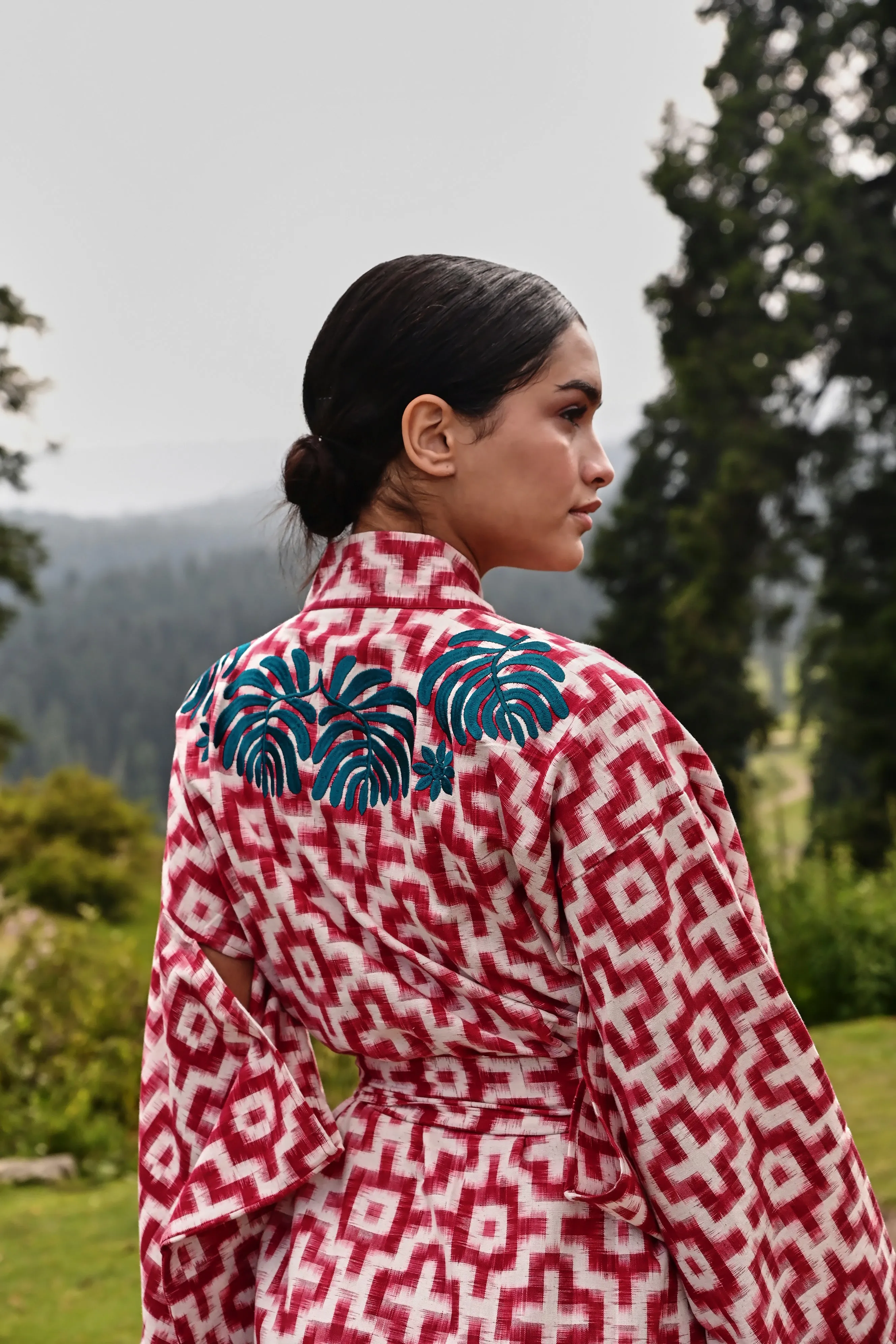 Rodoo Red Kimono