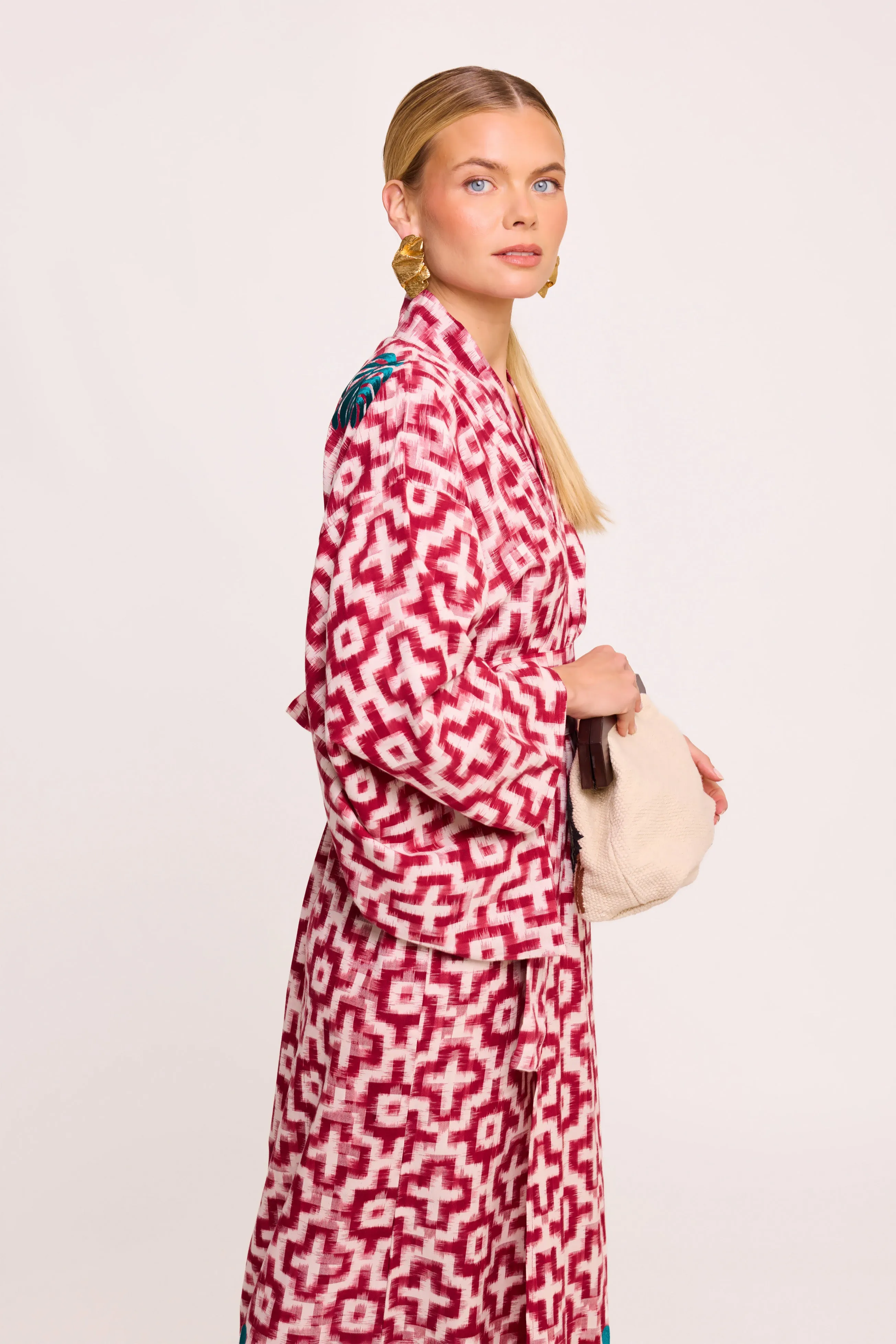 Rodoo Red Kimono
