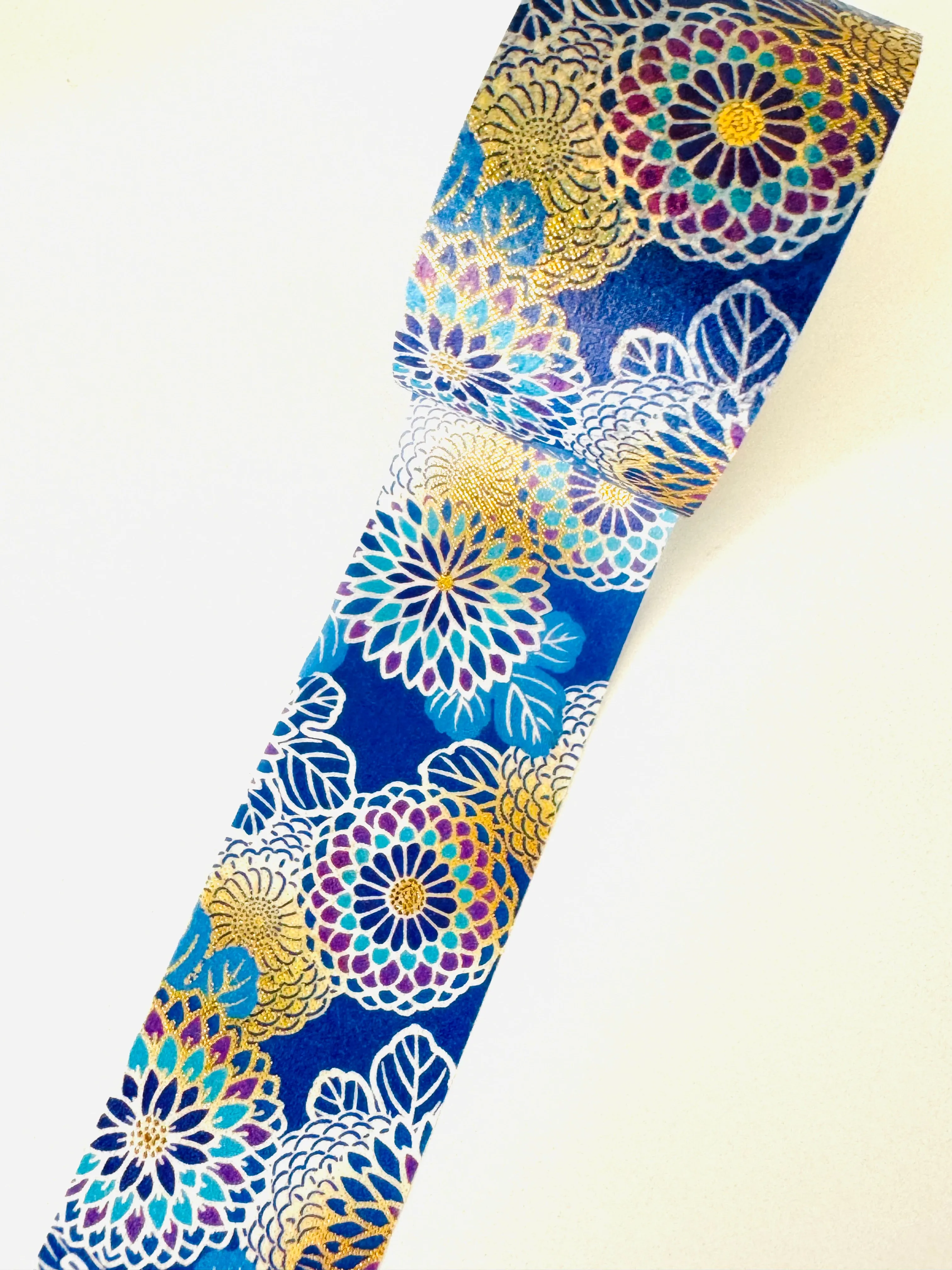 [SAIEN] Kimono Chrysanthemum washi tape (no restock)