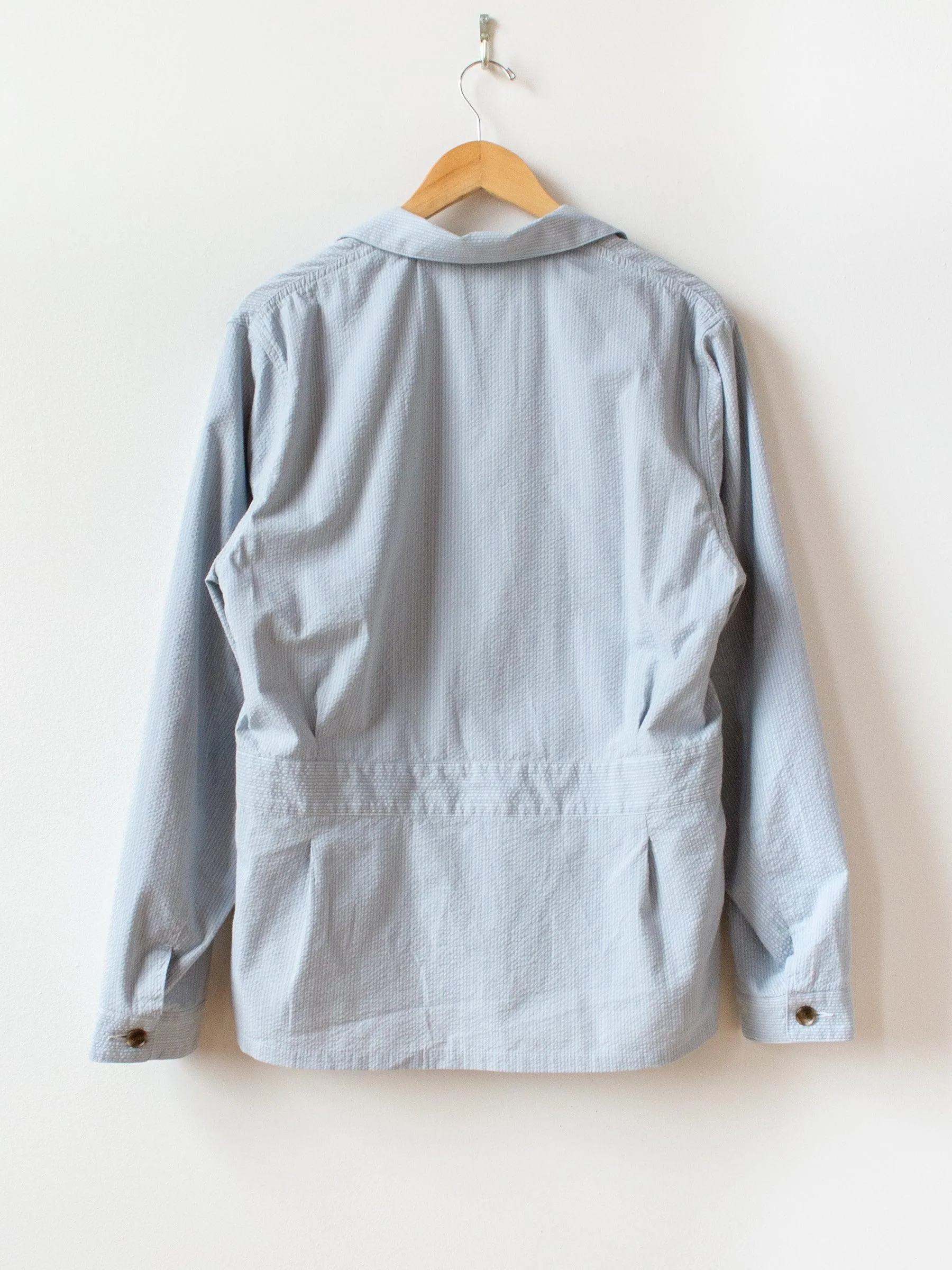 Seersucker Work Jacket - Sax